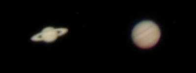 土星と木星